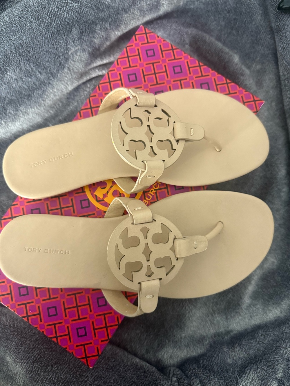 Tory Burch Miller Sandal - Light sand Flip Flop
